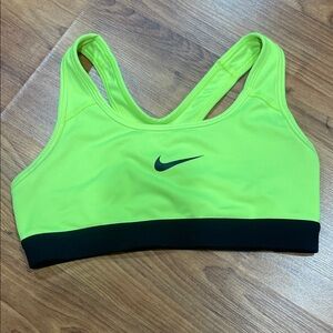 Nike Women's Bright Yellow Sports Bra